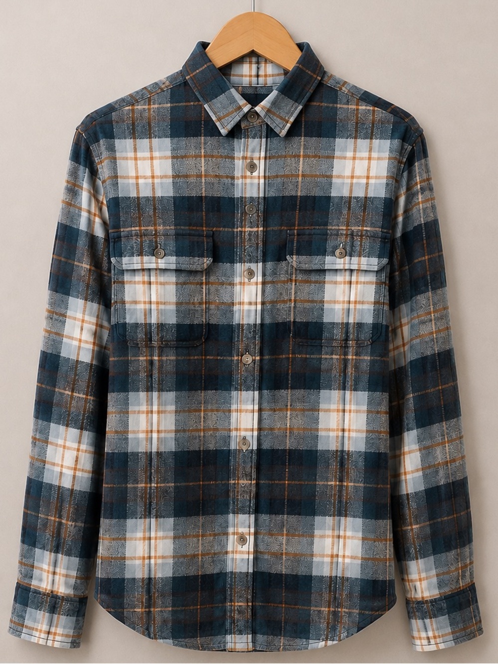 ⭐️ Clearance | American Eagle Vintage Flannel Plaid Button Up Shirt Layering